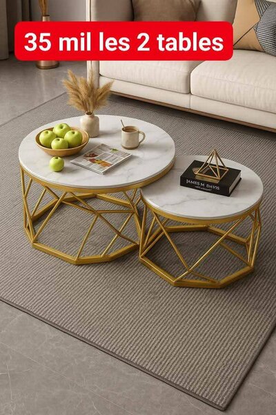 Tables Basses Rondes Design