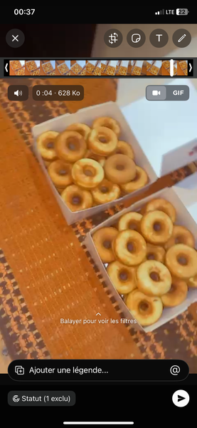 Mini beignets et biscuits croquants