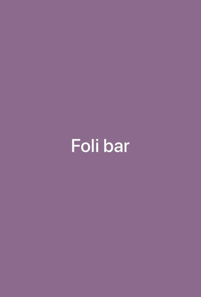 Foli bar 15k