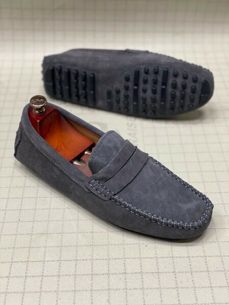 Mocassins en daim pour hommes