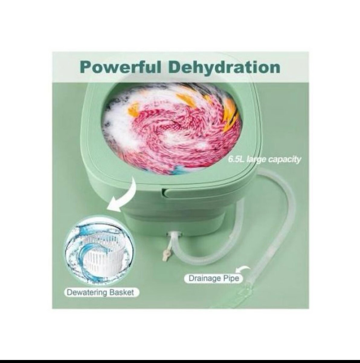 Lave Linge Portable Pliable