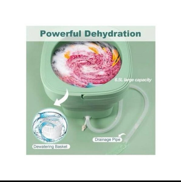 Lave Linge Portable Pliable