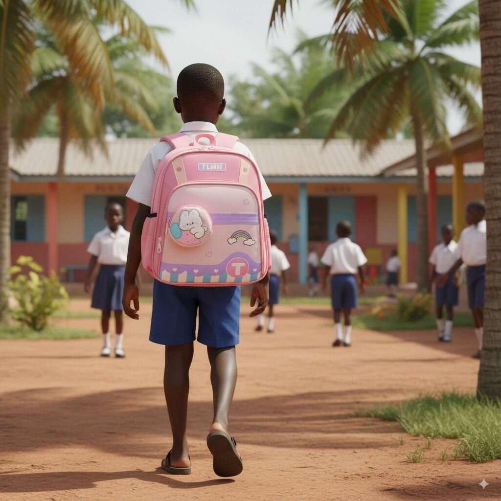 Cartable Écolier Rose Enfant