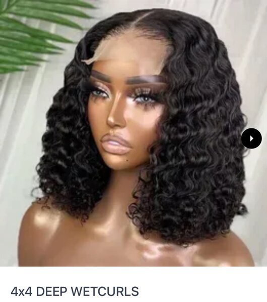 Human hair wig