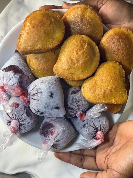 Gâteau au four avec Jus