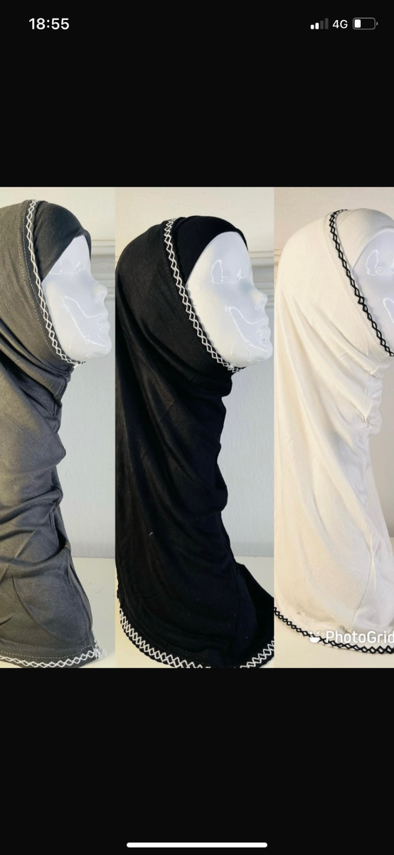 Hijabs élégants en dentelle