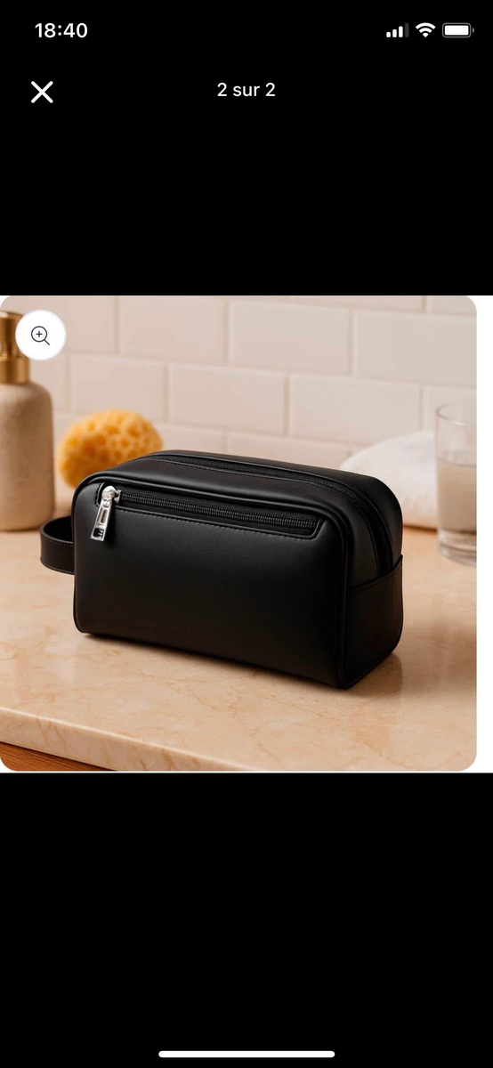 Trousse de Toilette Élégante