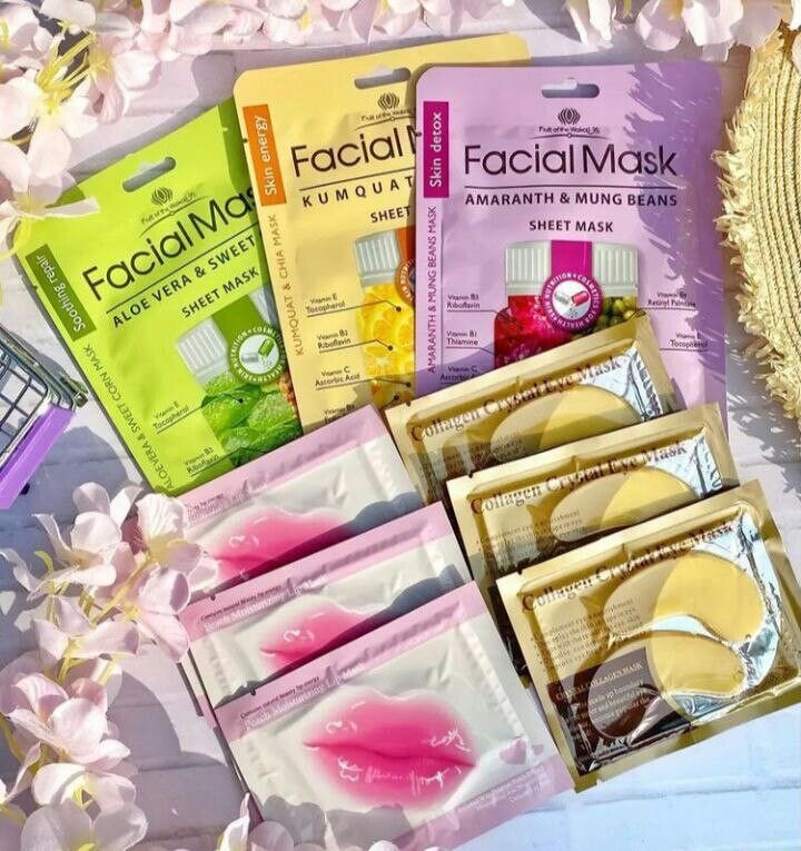 Masque de lèvres et de cernes