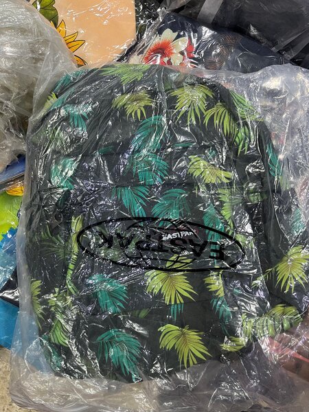 Sac à dos motif tropical