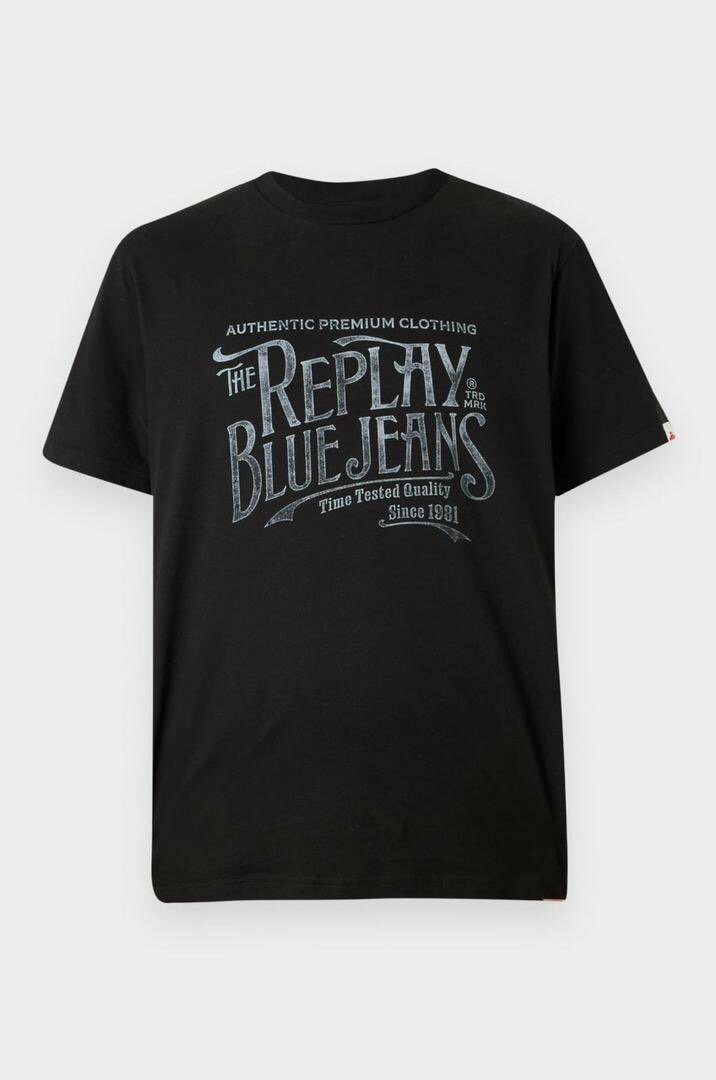 Replay T-shirt Noir Homme