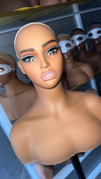 Glammed pvc mannequin
