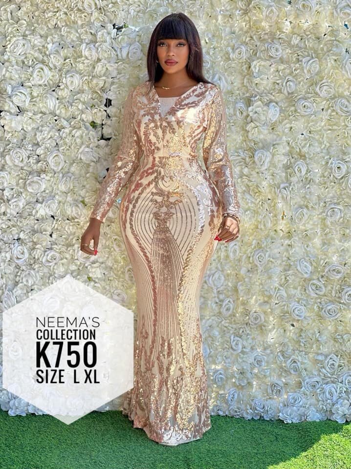 Women's long evening dress