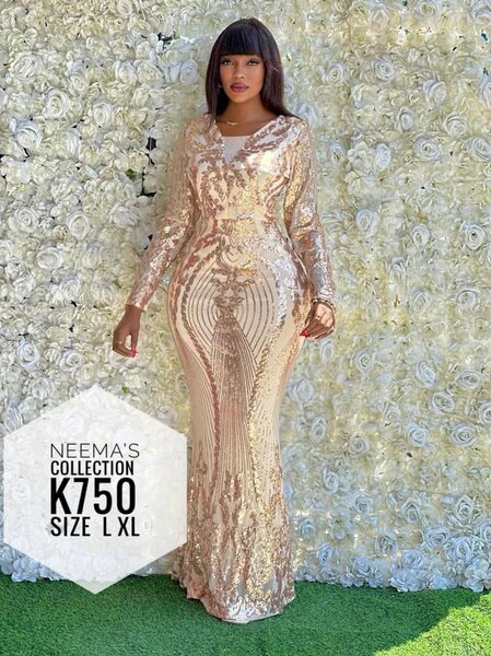 Women's long evening dress