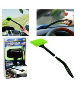 Windshield Wonder Cleaner with Microfiber Cloth Handle Washer Cleaning Tool