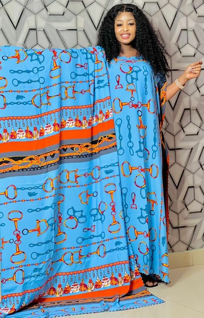 Boubous avec grand écharpe