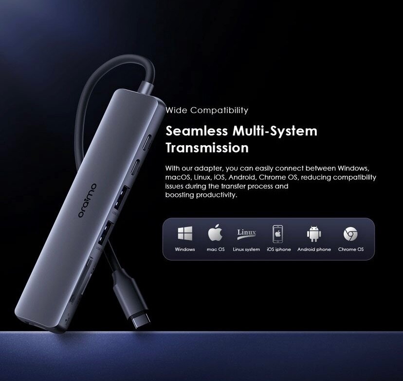 Adaptateur USB-C 7-en-1