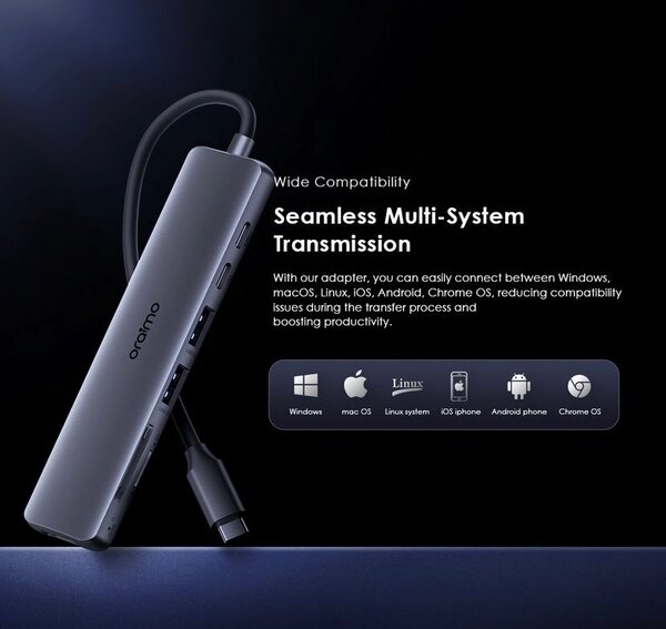 Adaptateur USB-C 7-en-1