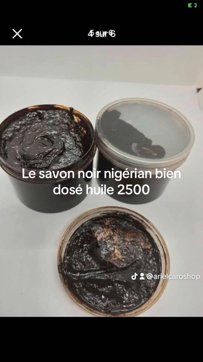 Savon Noir et Beurre Karité