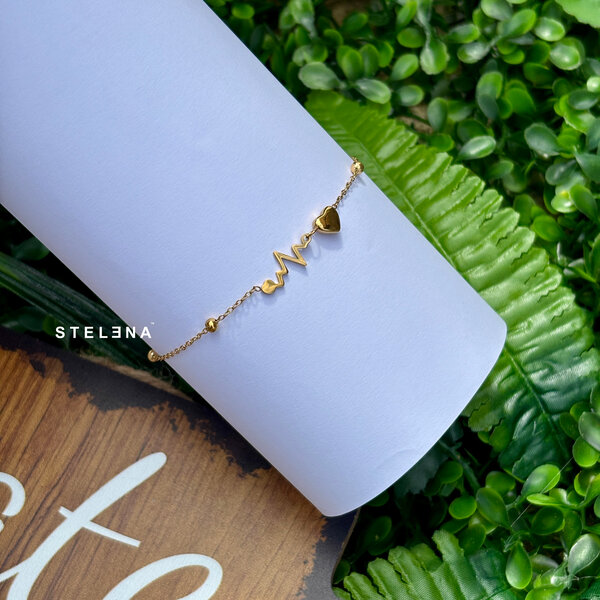 Bracelet élégant doré ECG