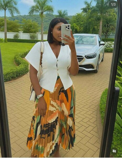 Jupe Plissée Évasée Élégante