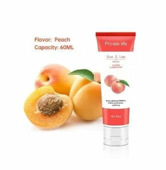 Lubrifiant fruité peach 60 ML