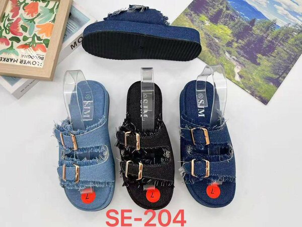 Sandales en jean tendance