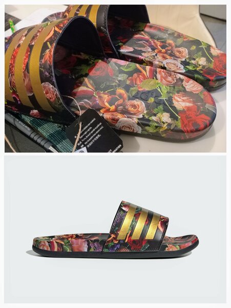 Adidas adilette slippers size