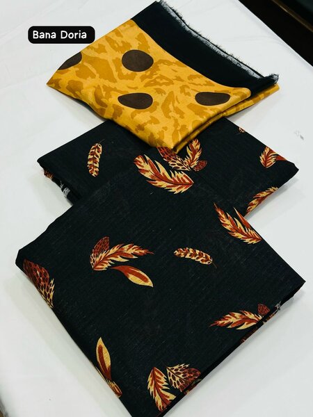Printed lawn suit
