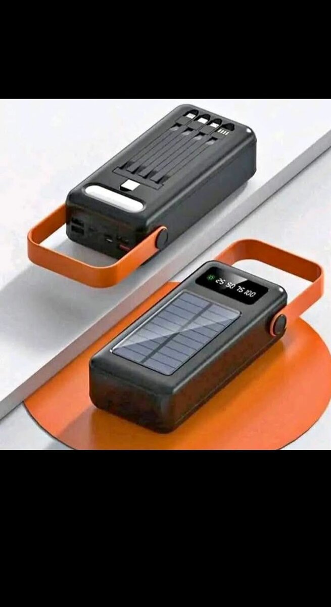 Solor rechargeable power bank