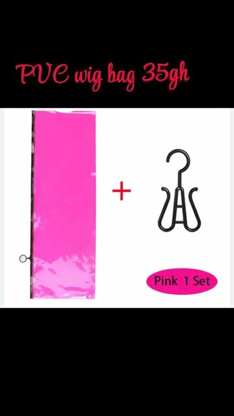 Pvc wig bag