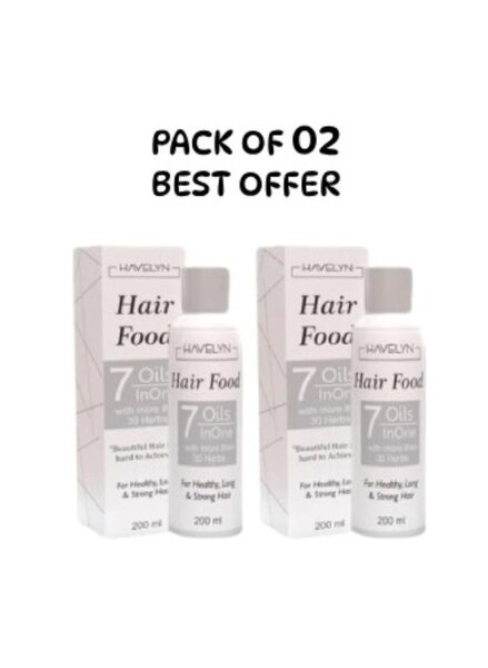 Hair food oil, 200ML  Pack of 2