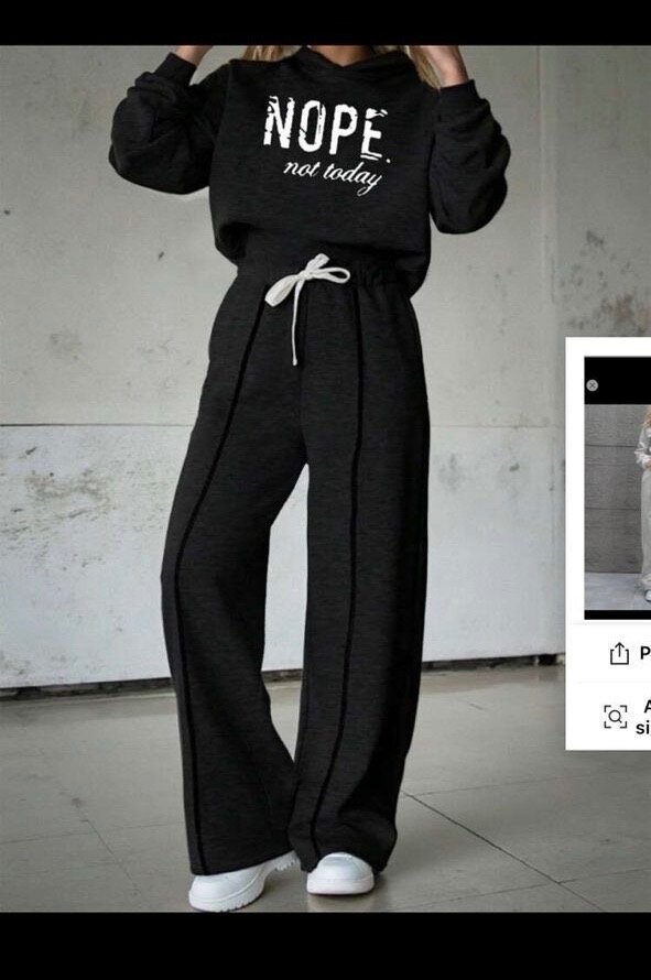 Ensemble décontracté "Nope"