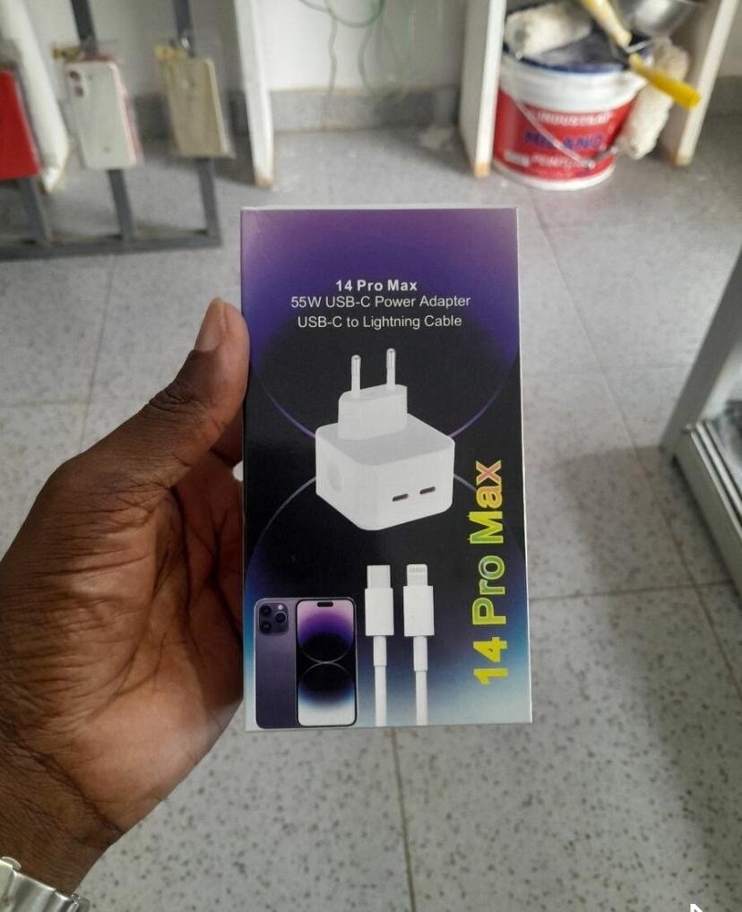 Chargeur USB-C 55W 14 Pro Max