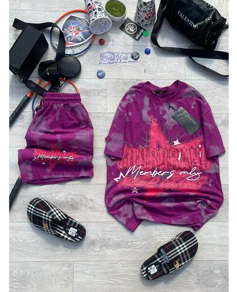 Ensemble décontracté violet