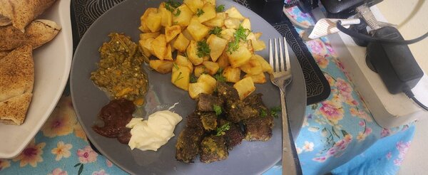 Ragout frit a la viande