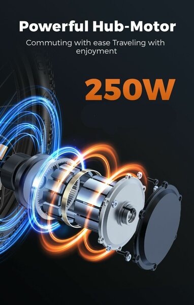 Vélo Électrique Pliant ENGWE 250W