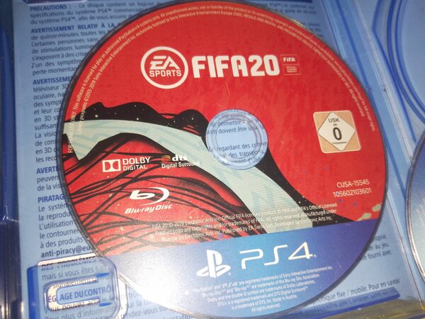 Cd FIFA 20 ps4