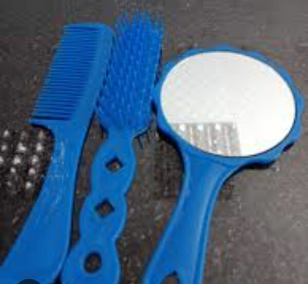 Set de Peignes et Miroir Portable