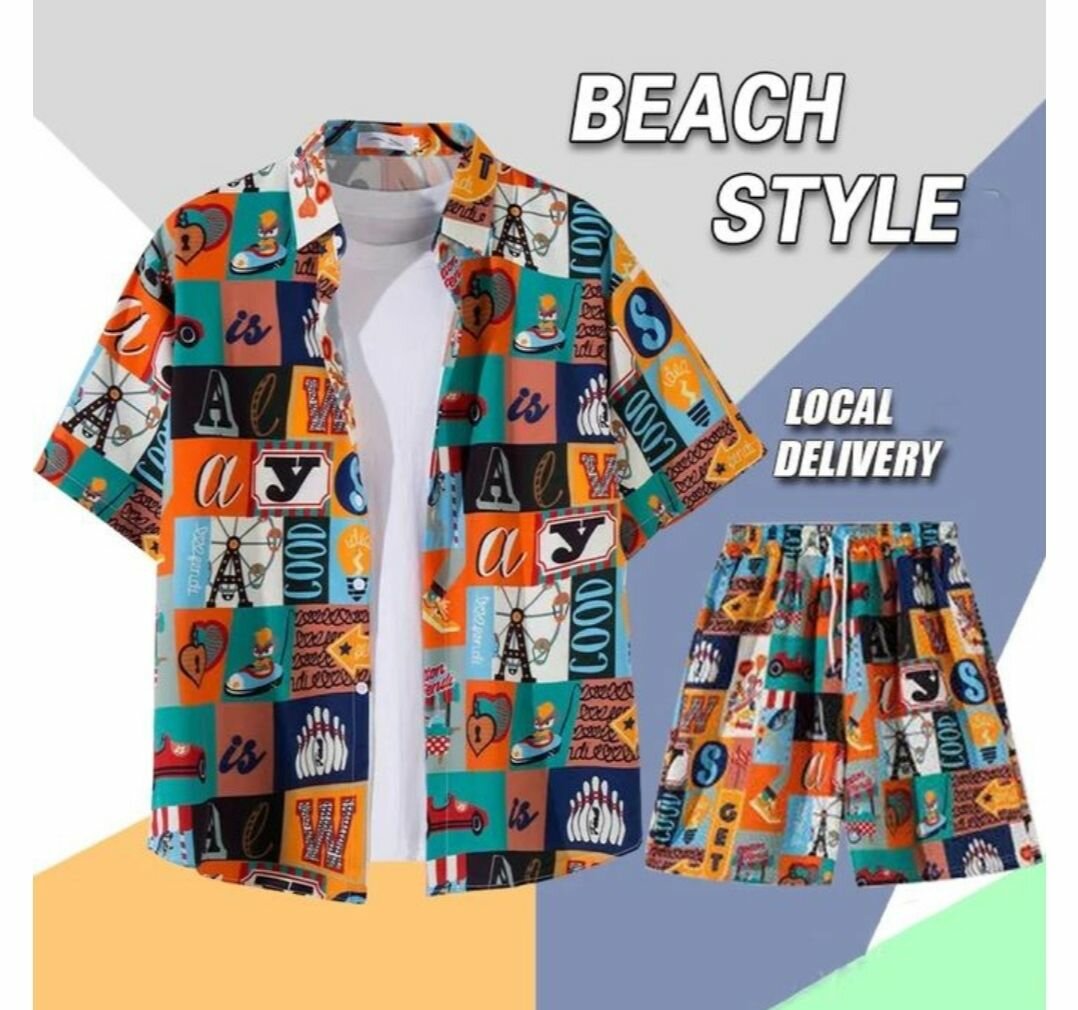 Chemise + Culotte Hawaïenne