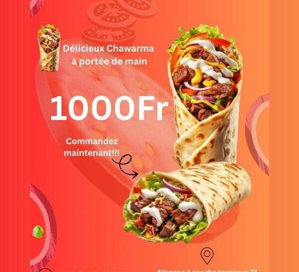 Délicieux Chawarma Frais