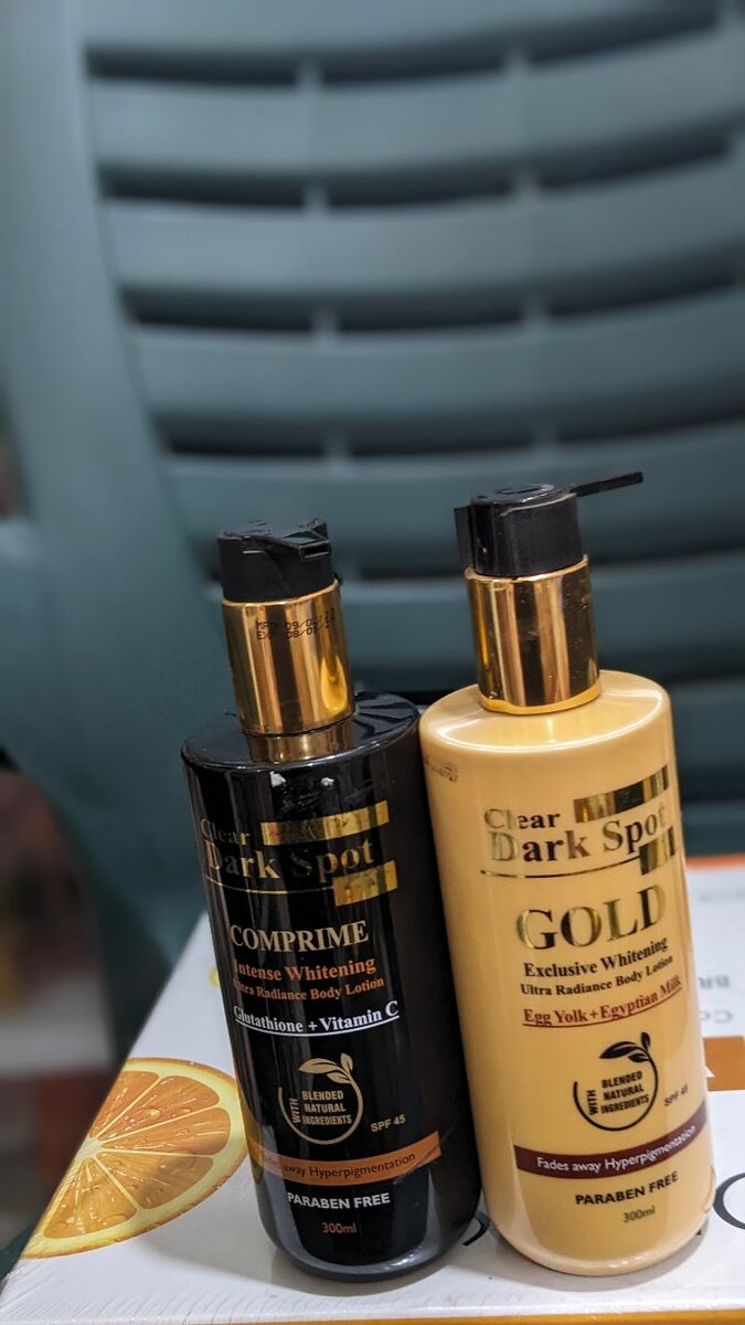 Clear dark spot lotion