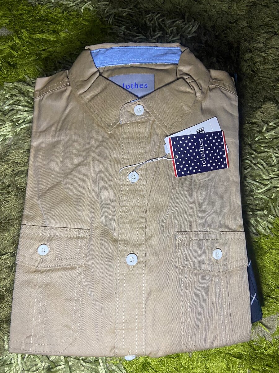 Chemise couleur café original