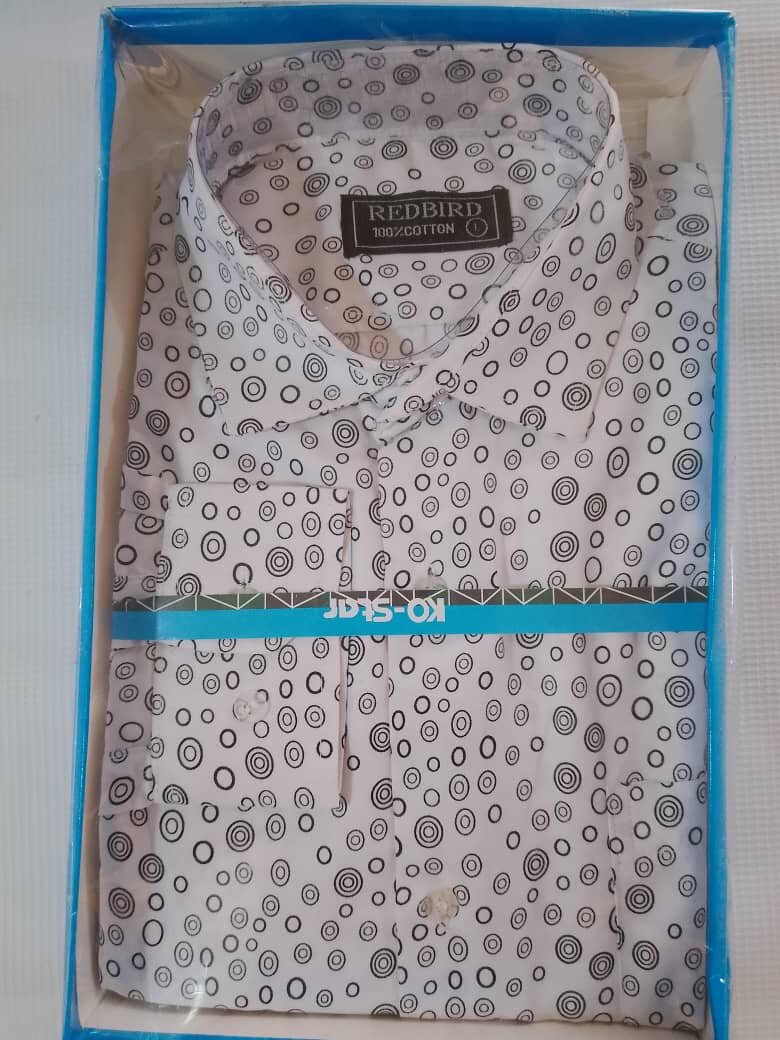 Chemise homme à motifs