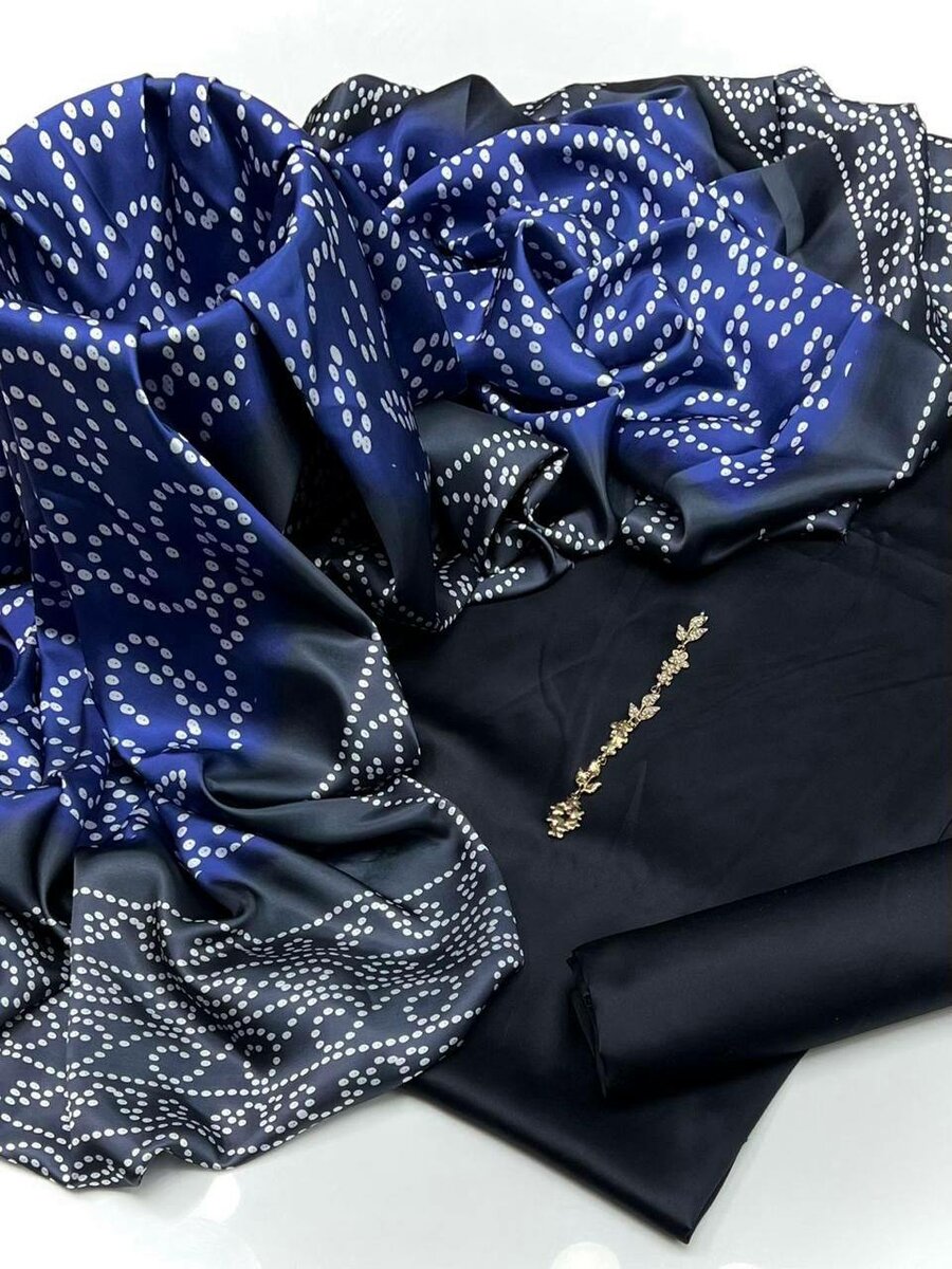 3 pc china khatan silk collection DC free