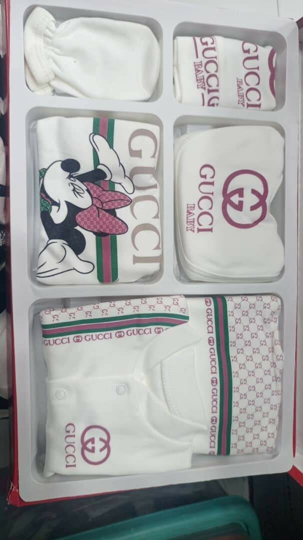 Ensemble bébé en coton doux