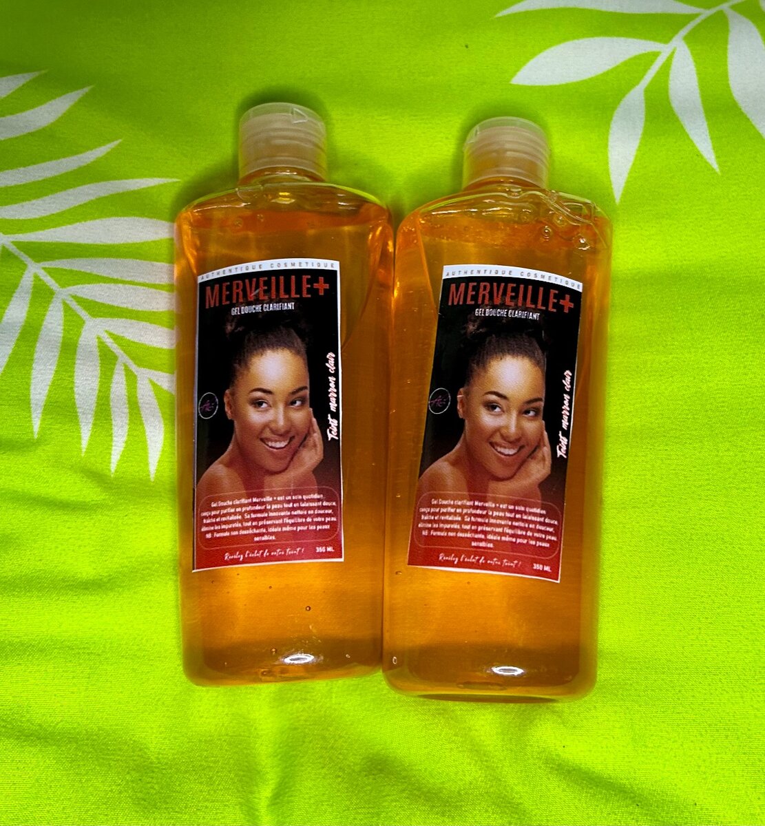 Gel douche teint marron clair