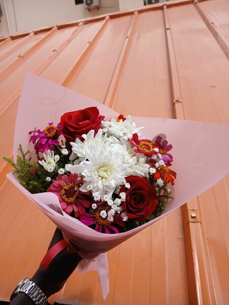 Bouquet fleuri coloré