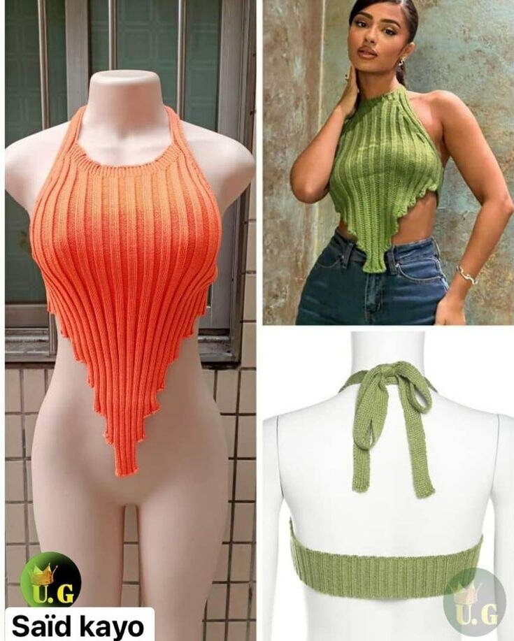 Haut dos nu en crochet