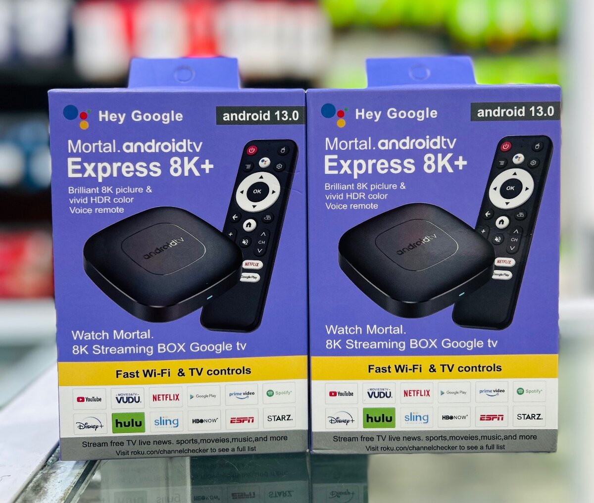 ANDROÏD TV EXPRESS 8K