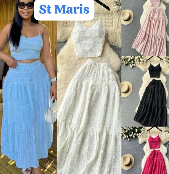 Ensemble jupe et top élégant